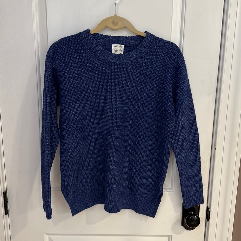 Blue sweater